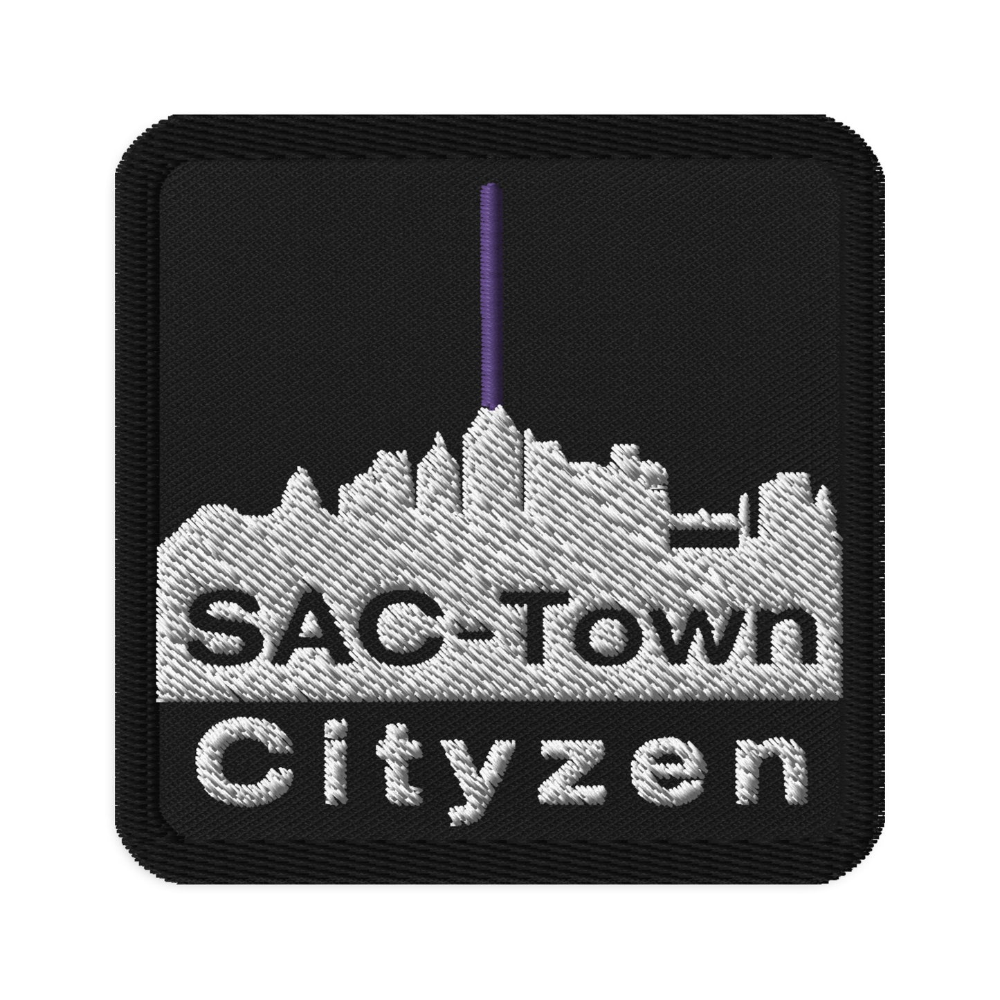 Square Sac-Town Cityzen Embroidered Patch Square