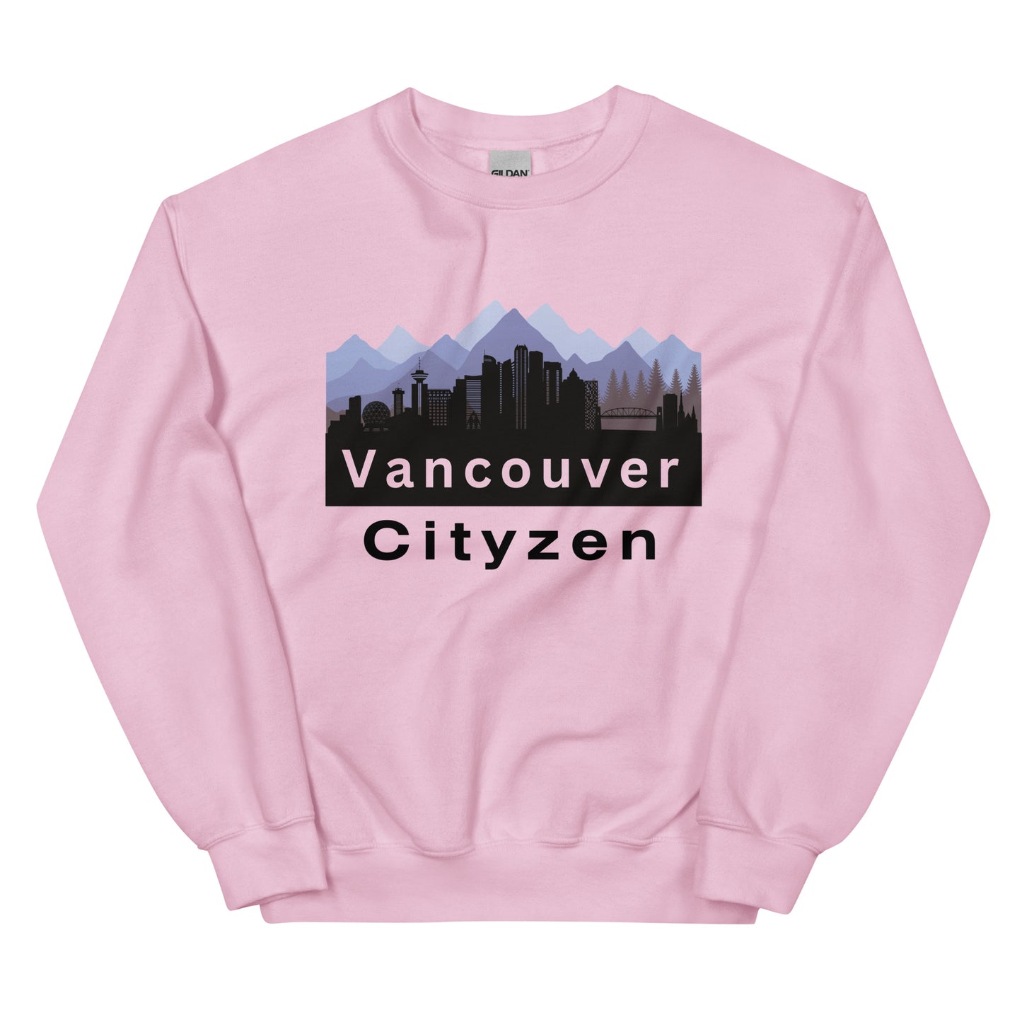 Vancouver Cityzen Crewneck Sweatshirt Large Front Print