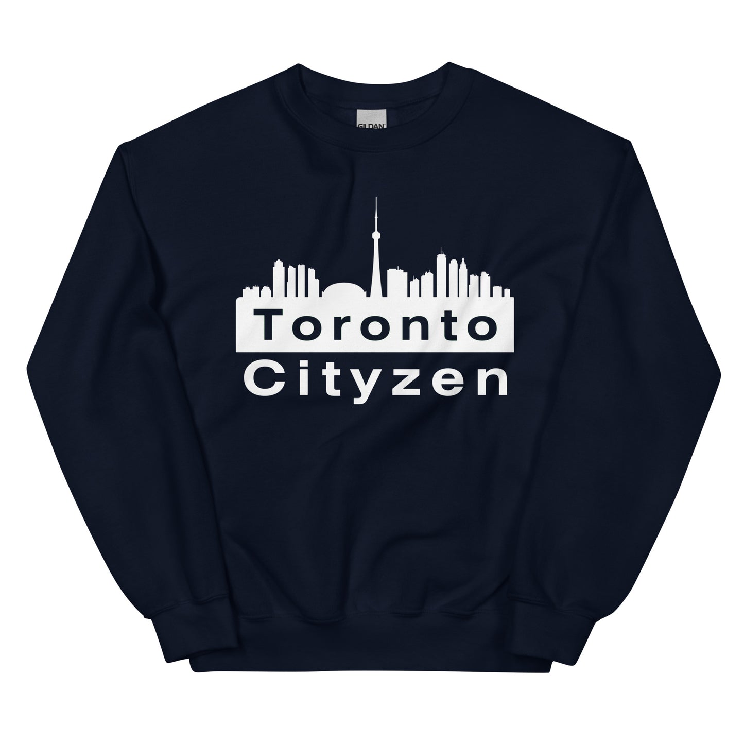Toronto Cityzen Crewneck Sweatshirt Large Front Print
