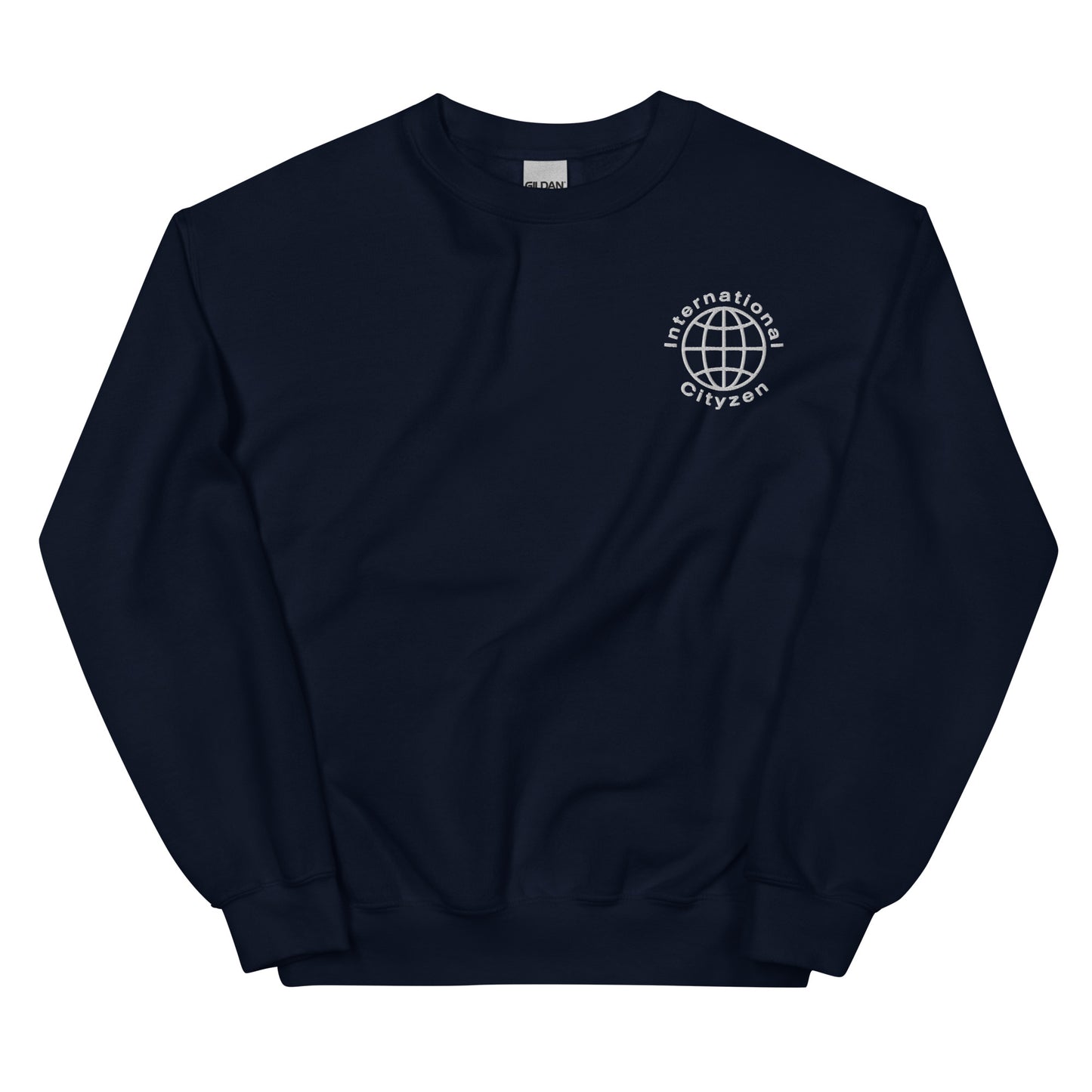 International Cityzen Sweatshirt Lapel Print