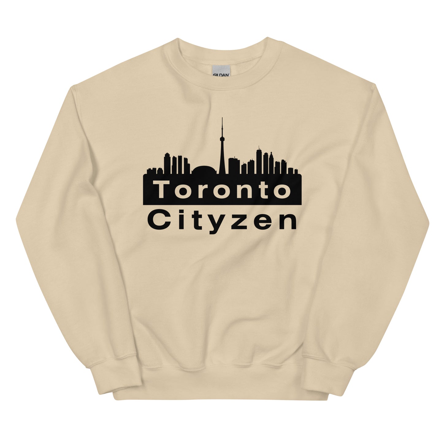 Toronto Cityzen Crewneck Sweatshirt Large Front Print