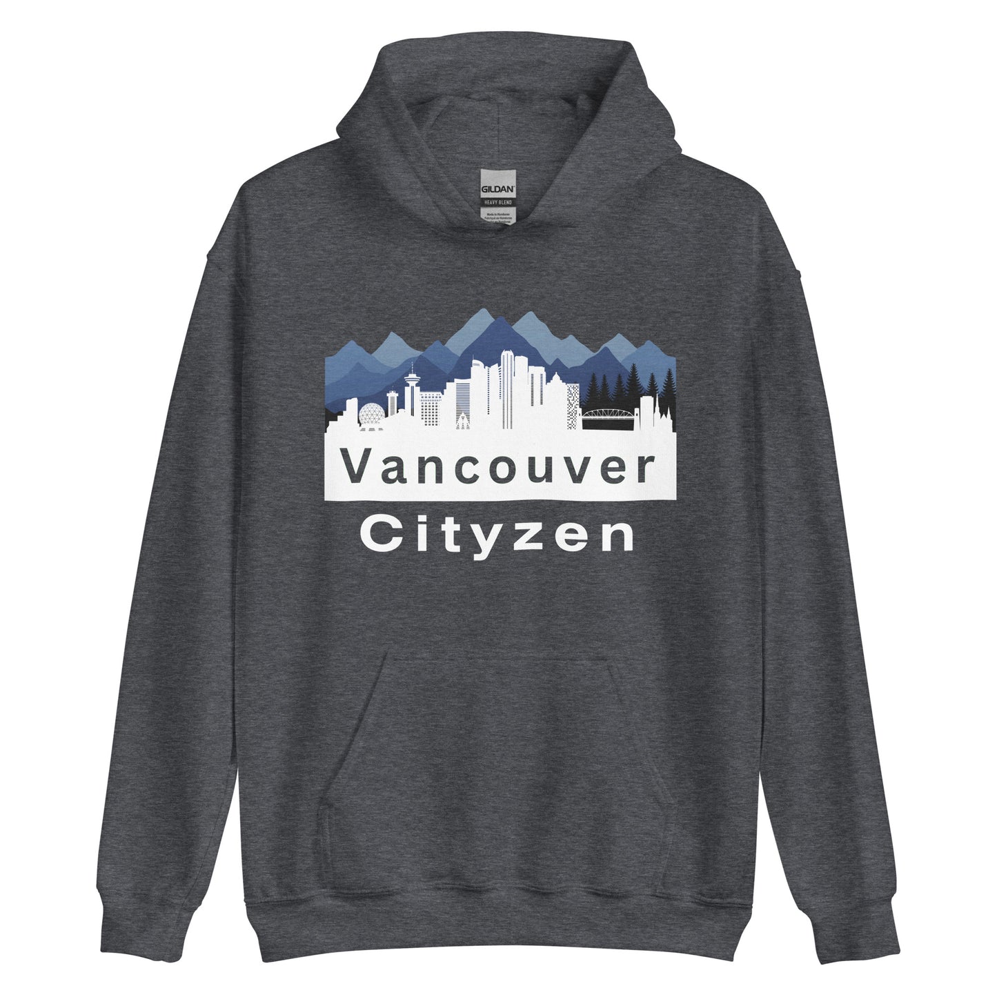 Vancouver Cityzen Hoodie Large Front Print