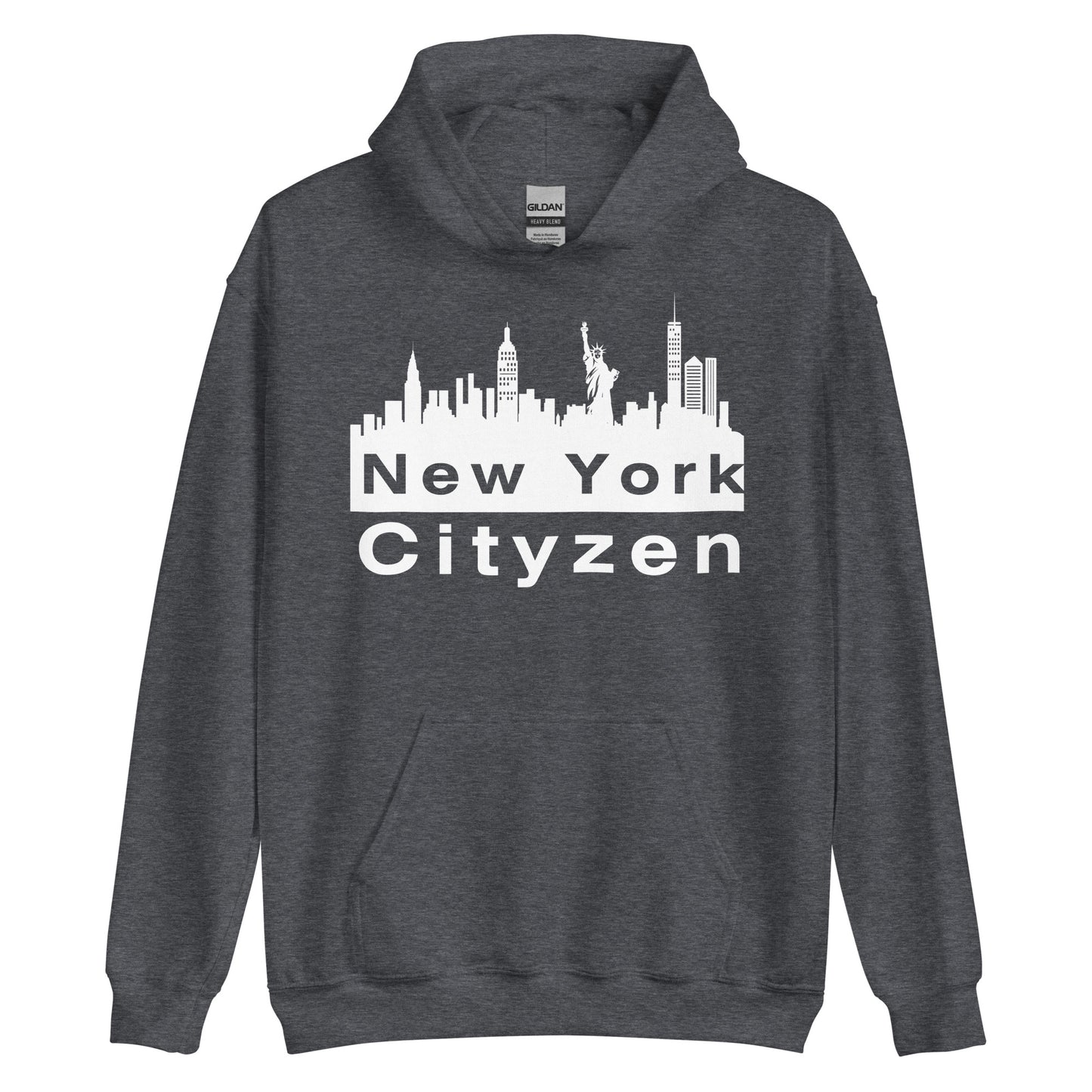 New York Cityzen Hoodie Large Front Print