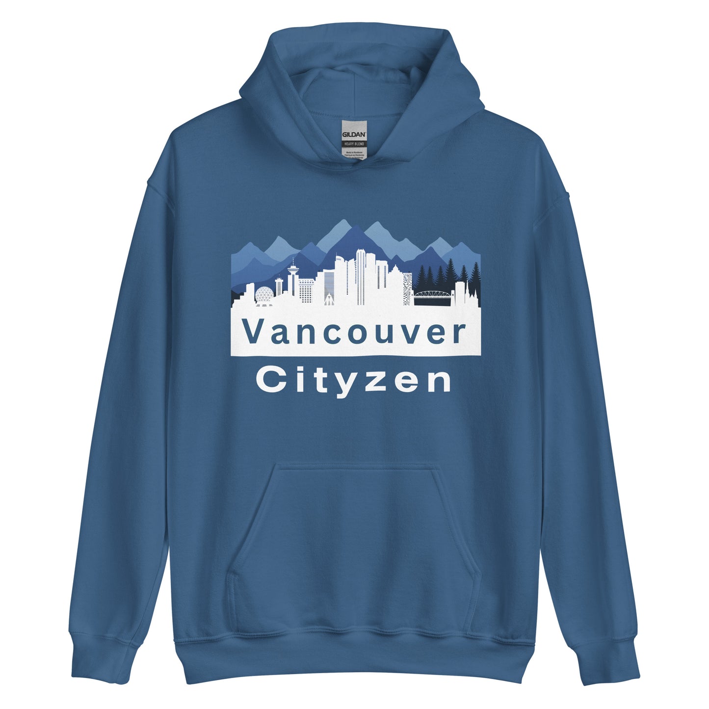 Vancouver Cityzen Hoodie Large Front Print