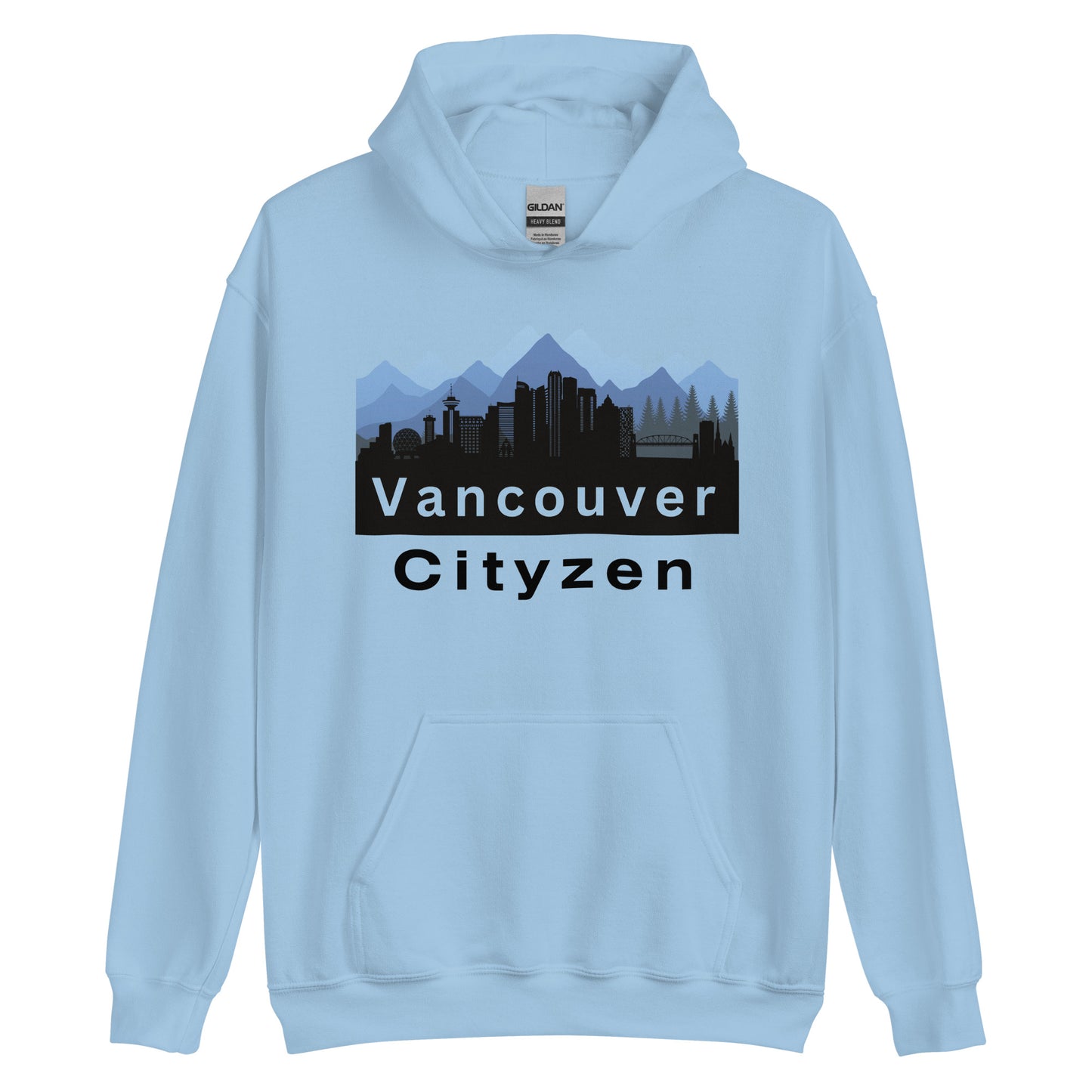Vancouver Cityzen Hoodie Large Front Print