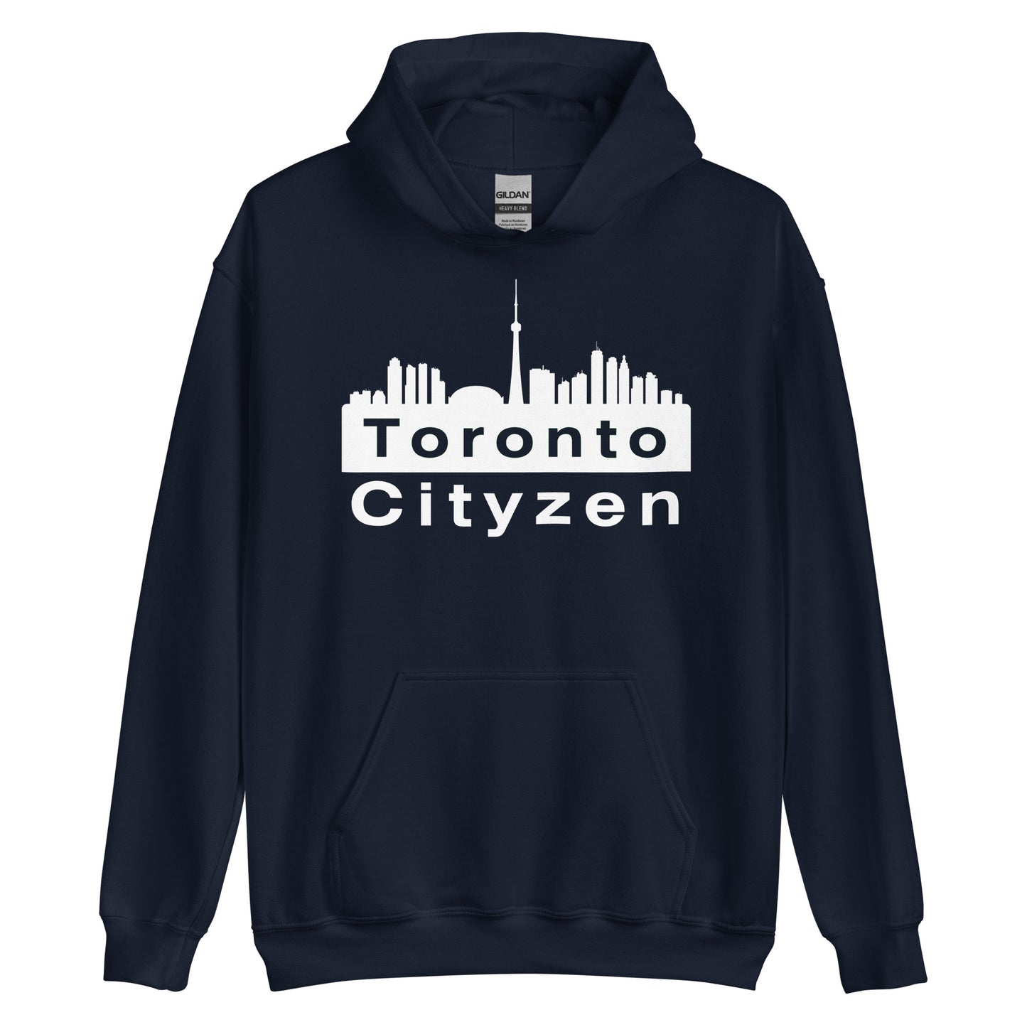 Toronto Cityzen Hoodie Large Front Print