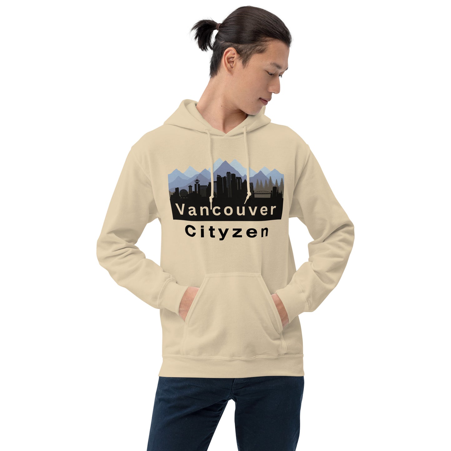 Vancouver Cityzen Hoodie Large Front Print