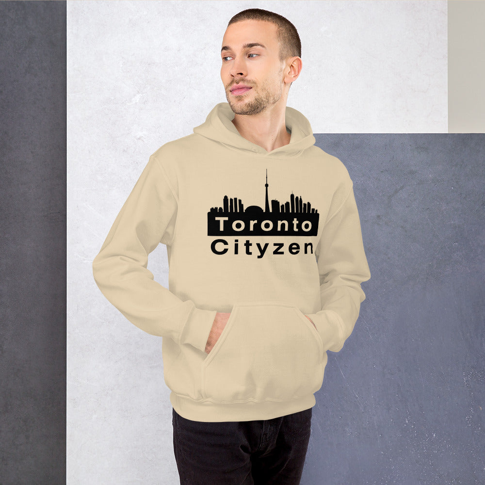 Toronto Cityzen Hoodie Large Front Print