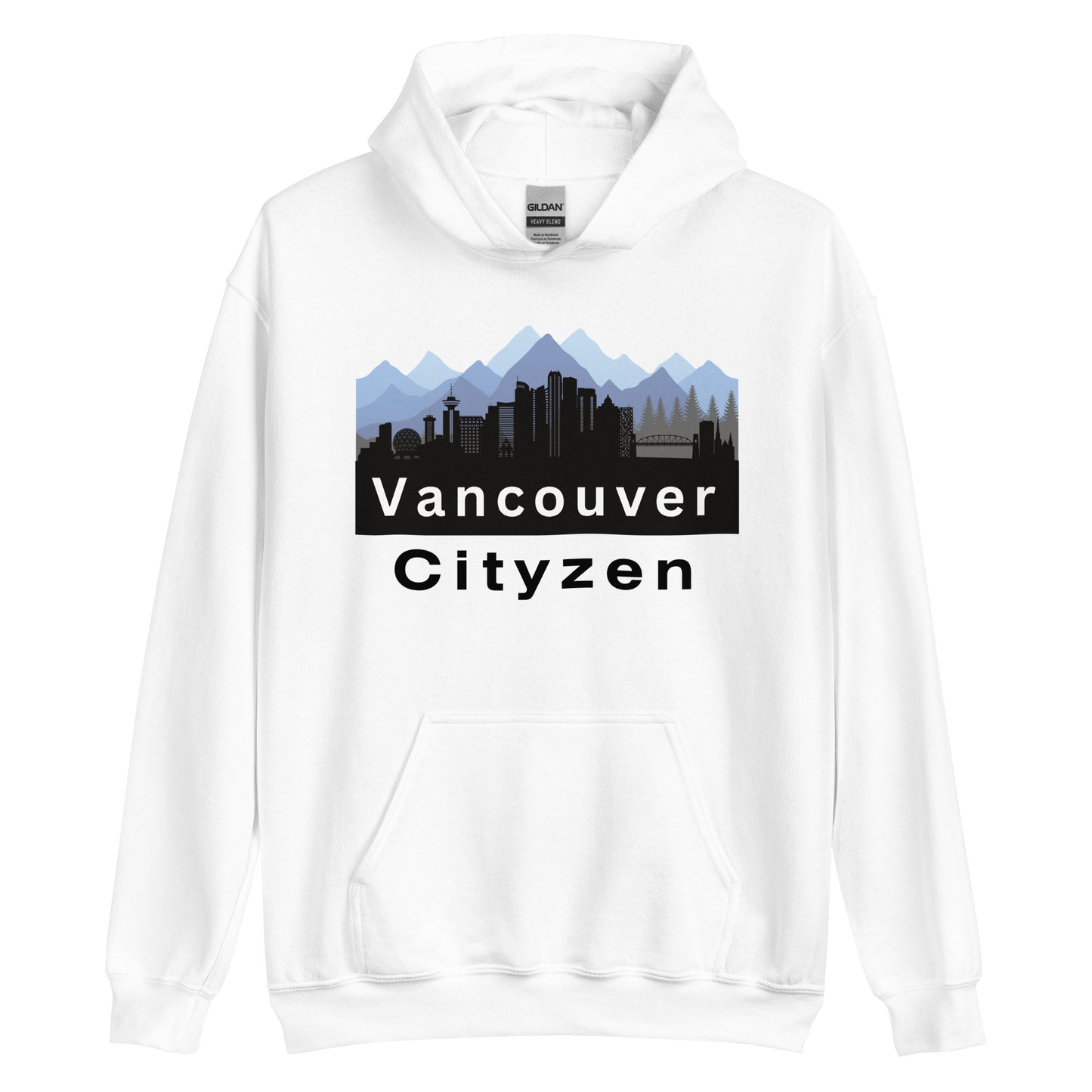 Vancouver Cityzen Hoodie Large Front Print