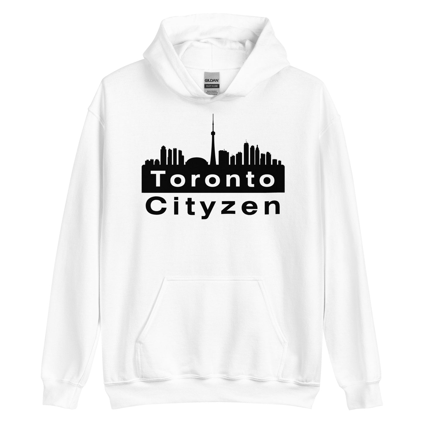 Toronto Cityzen Hoodie Large Front Print