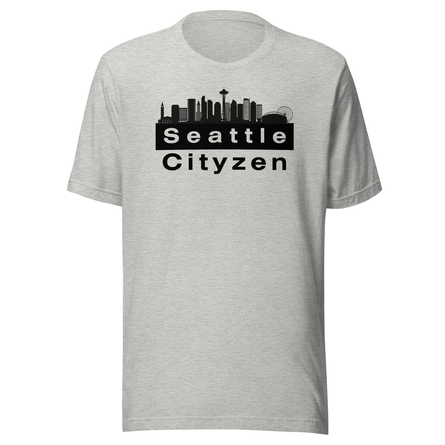 Seattle Cityzen T-Shirt Large Front Print