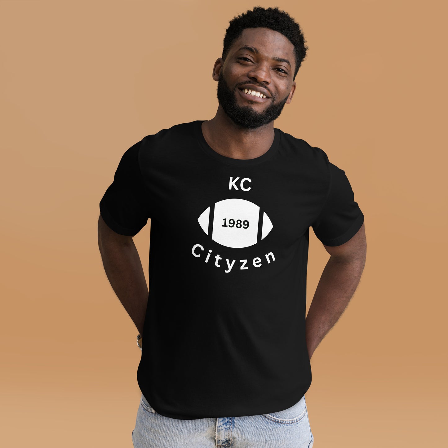 KC (Kansas City) Cityzen T-Shirt Large Front Print