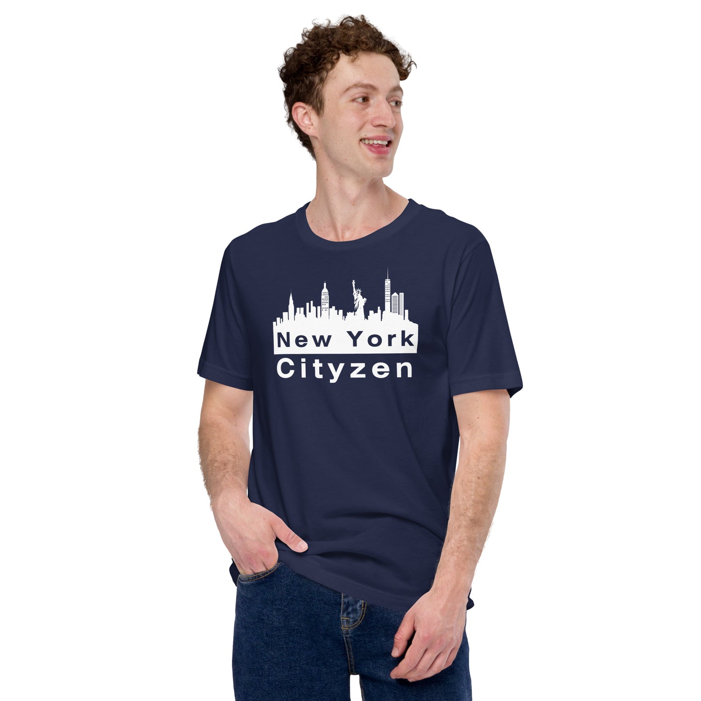 New York Cityzen T-Shirt Large Front Print