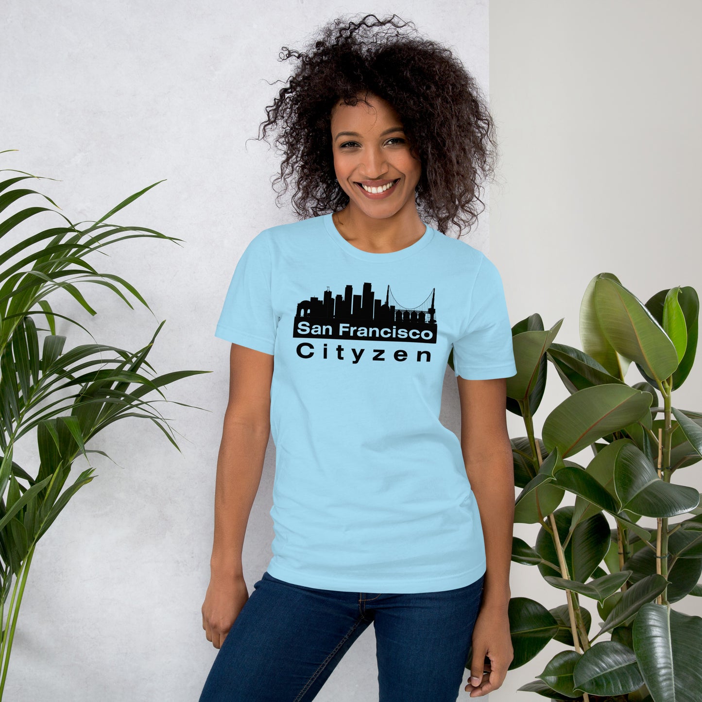 San Francisco Cityzen T-Shirt Large Front Print